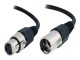 C2G Kabel / 1 m PRO-Audio XLR Male TO FeMale