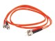 C2G Kabel / 2 m LSZH ST/ST DLX 62.5/125 mM F