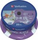 Verbatim Speichermedien DVD+R DL 8,5GB 8x 25er SP Printable